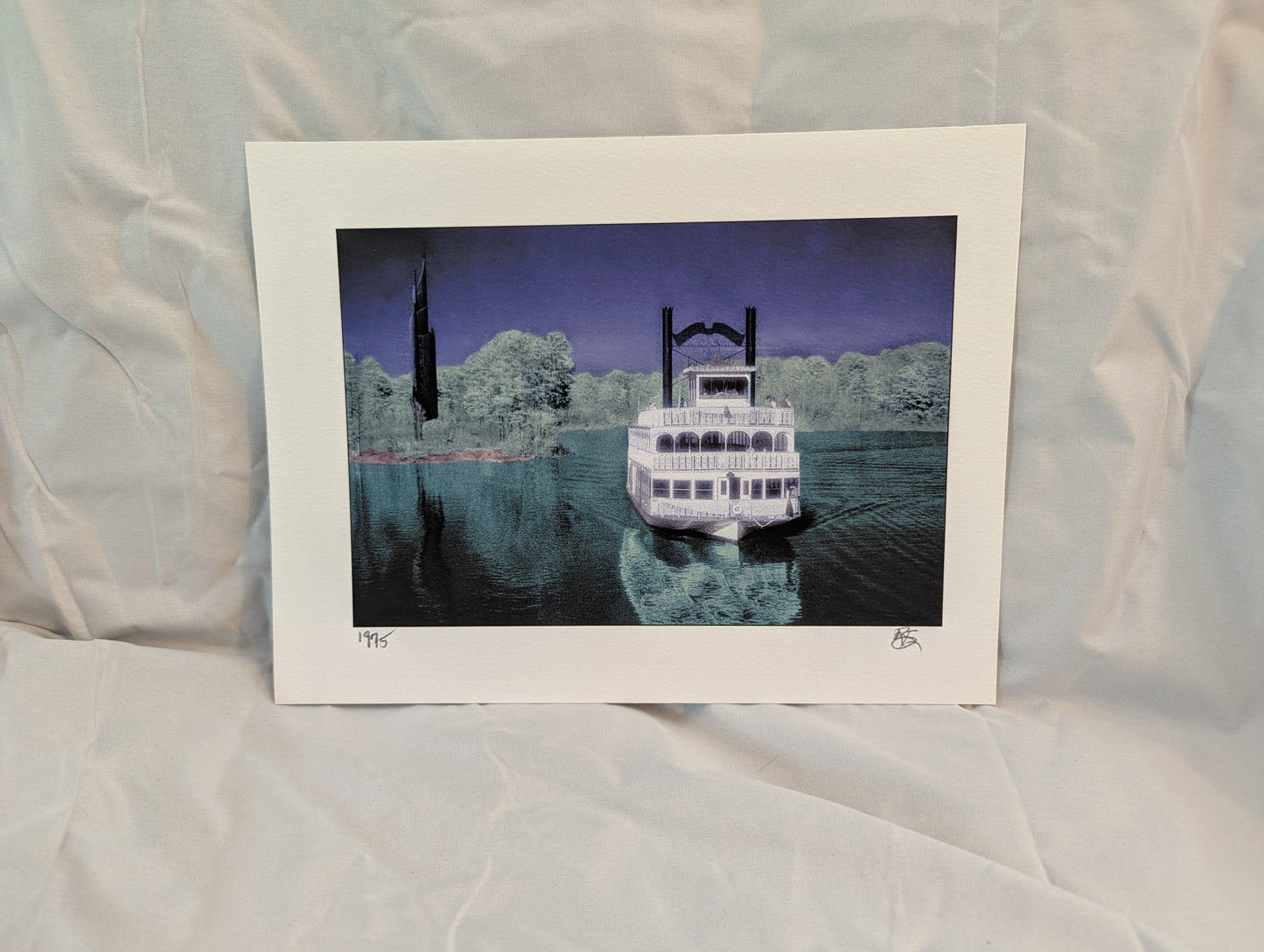 Bright Riverboat Journey