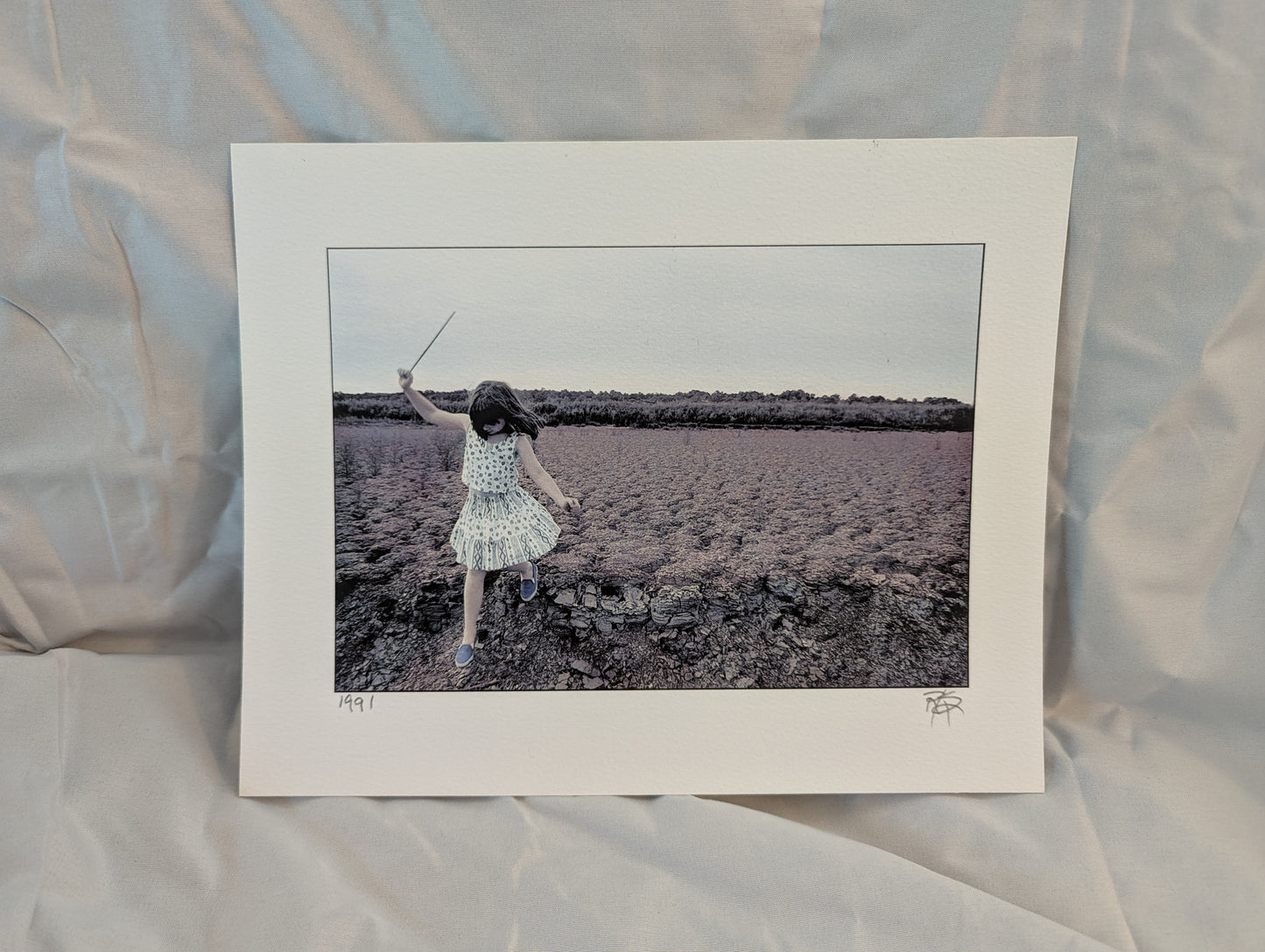 Girl in the Marsh
