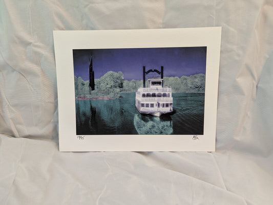 Bright Riverboat Journey