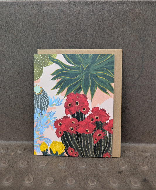 Red Cactus Flower (Rescued)